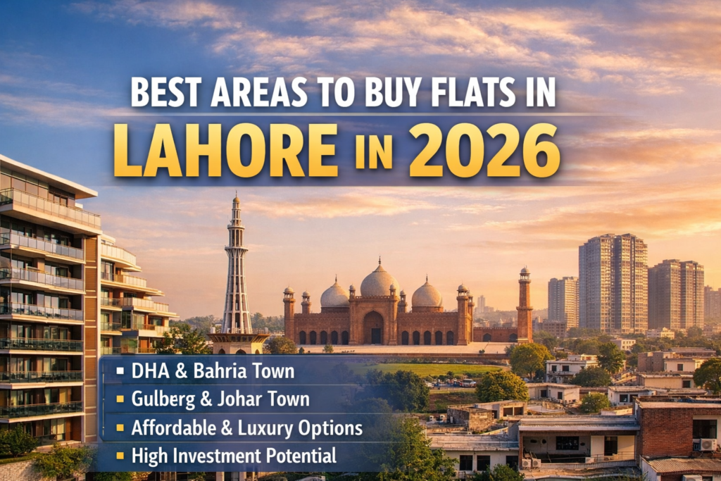 Best Areas to Buy Flats in Lahore in 2026