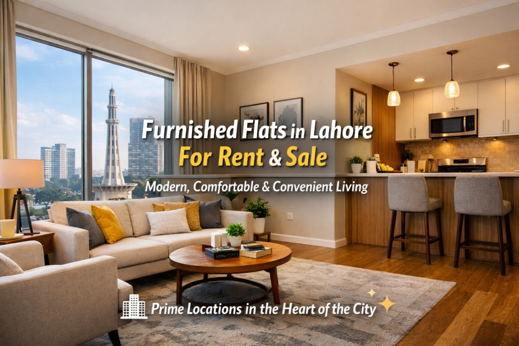 Furnished Flats in Lahore for Sale and Rent