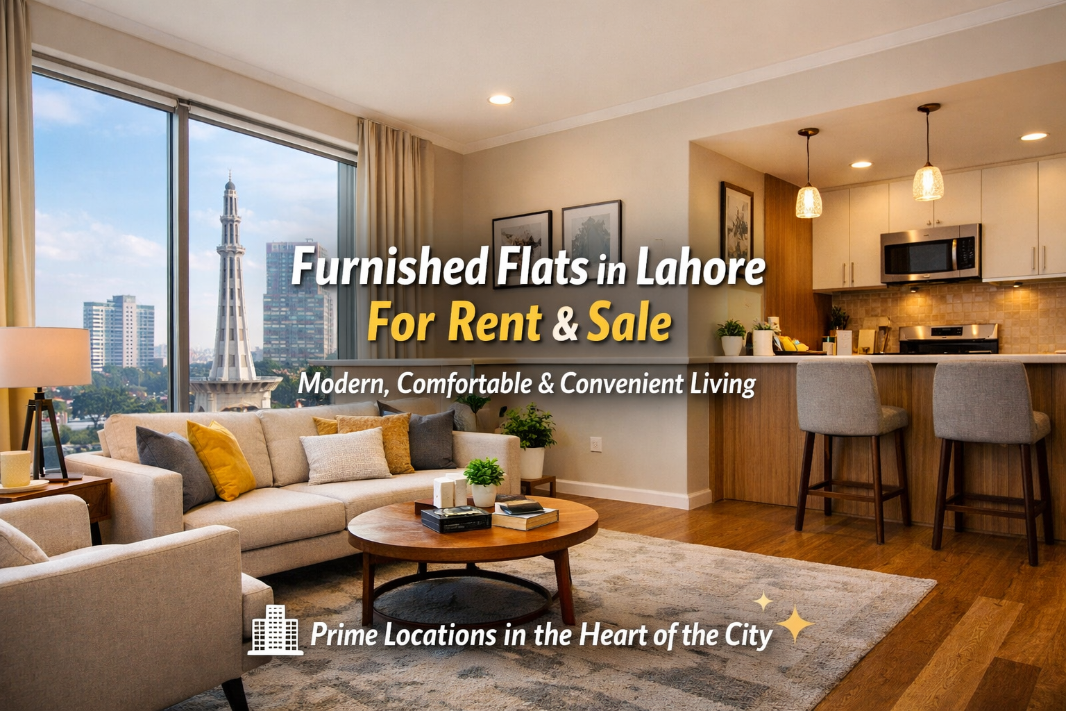 Furnished Flats in Lahore for Sale and Rent
