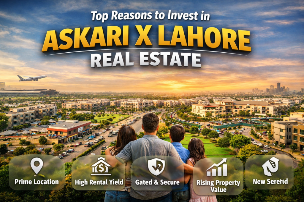 Top Reasons to Invest in Askari X Lahore Real Estate