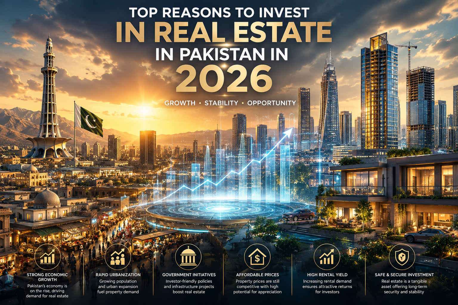 Top Reasons to Invest in Real Estate in Pakistan in 2026
