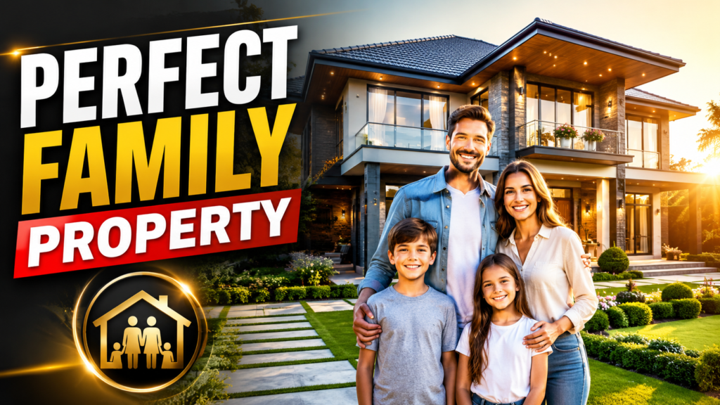 How to Choose the Perfect Property for Your Family