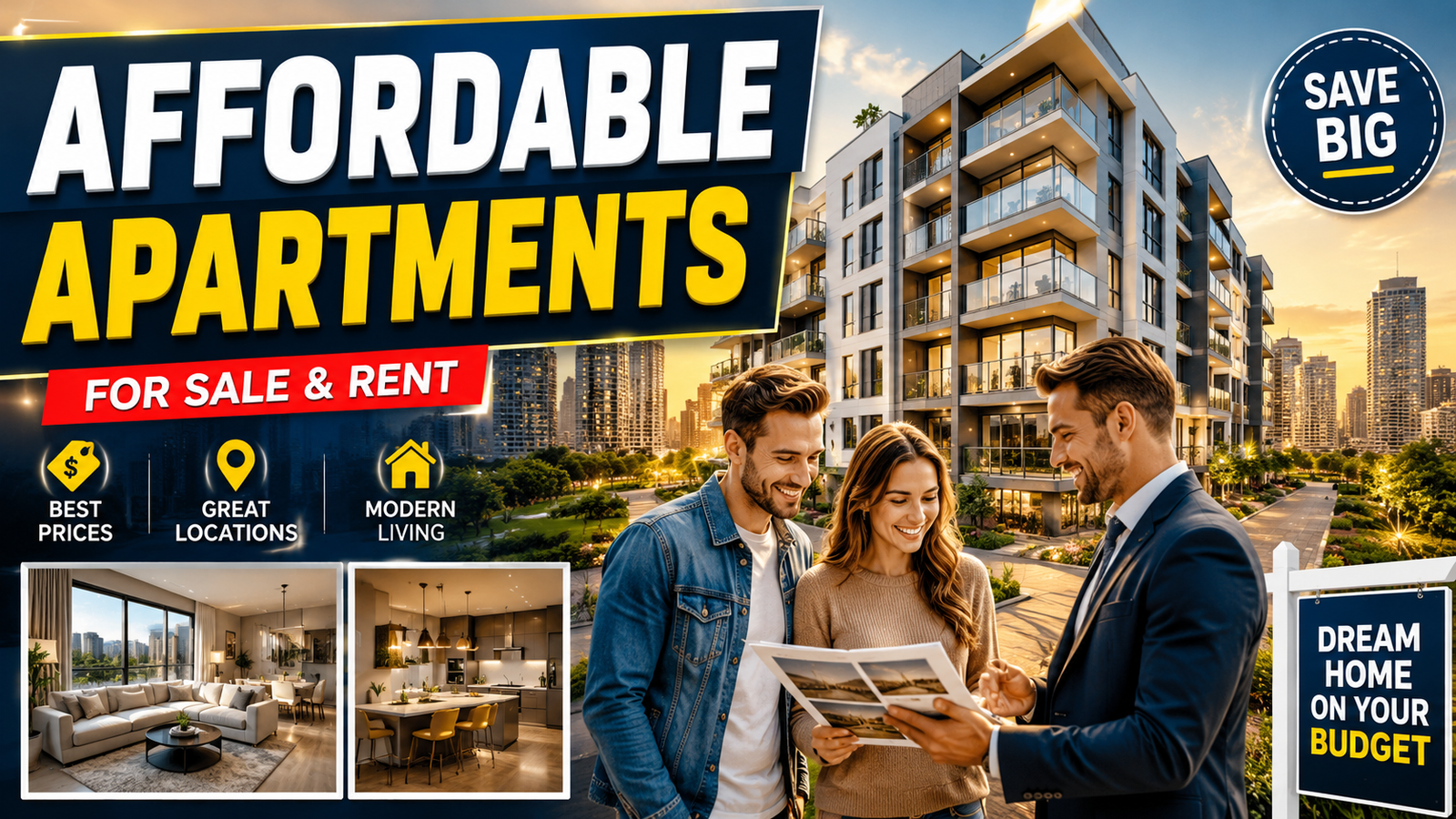 How to Find Affordable Apartments for Sale and Rent