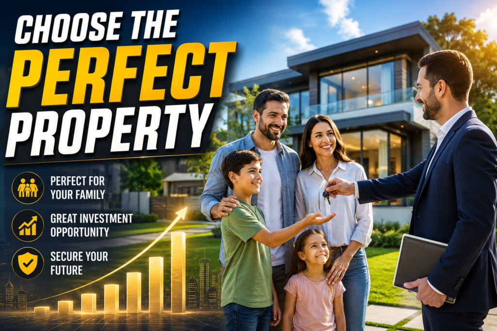 How to Choose the Perfect Property for Your Family and Future Investment