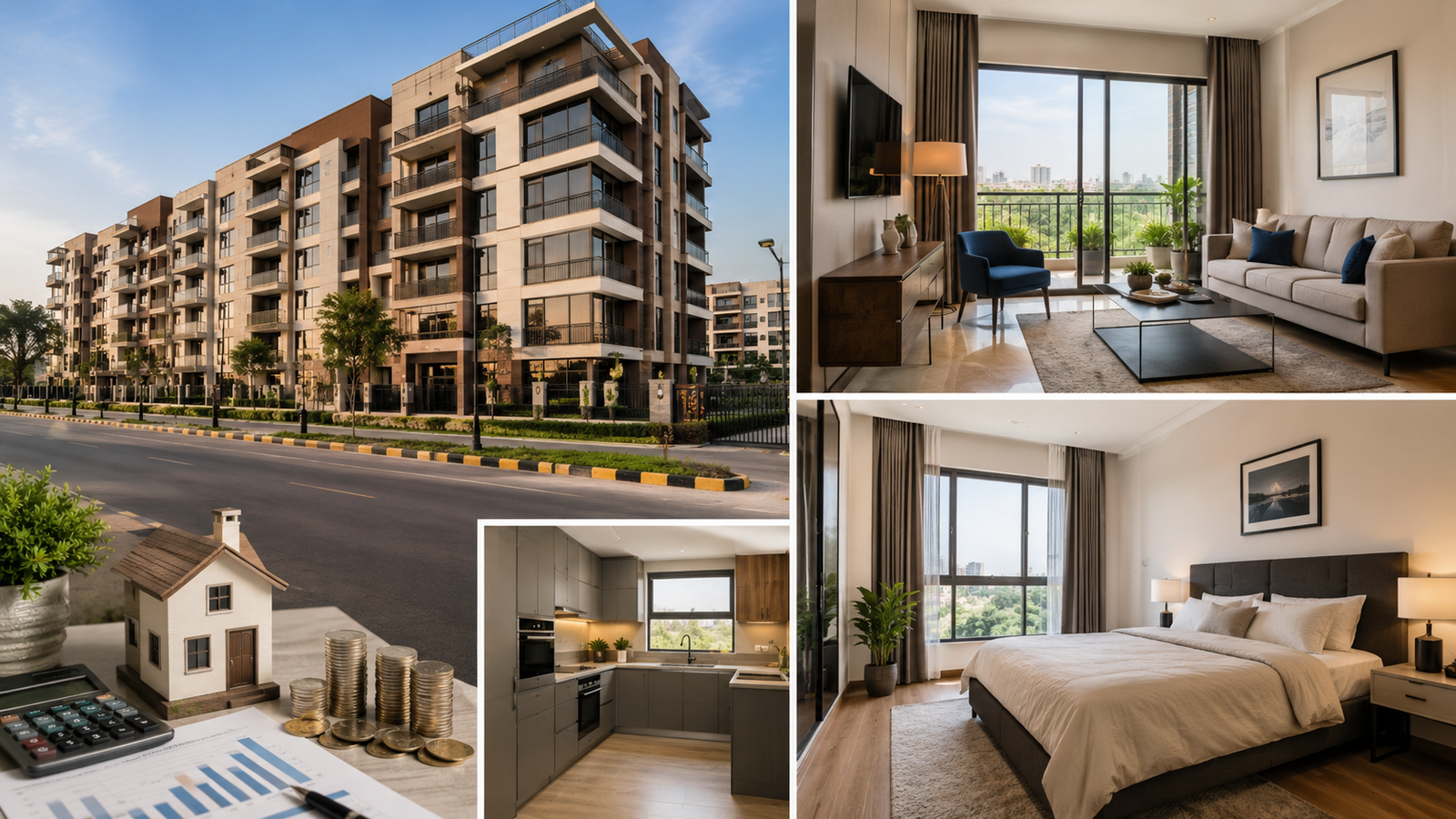 1 Bed Apartment Prices in Defence Road Lahore