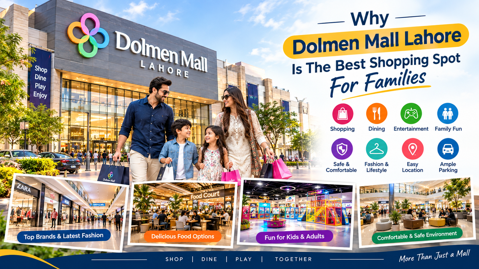 Why Dolmen Mall Lahore Is The Best Shopping Spot For Familie