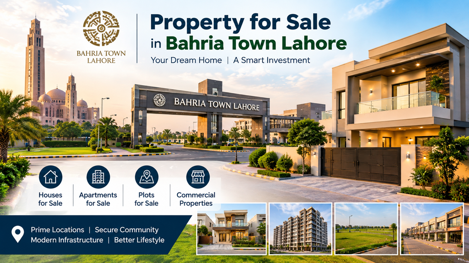 Property for Sale And Rent in Bahria Town Lahore