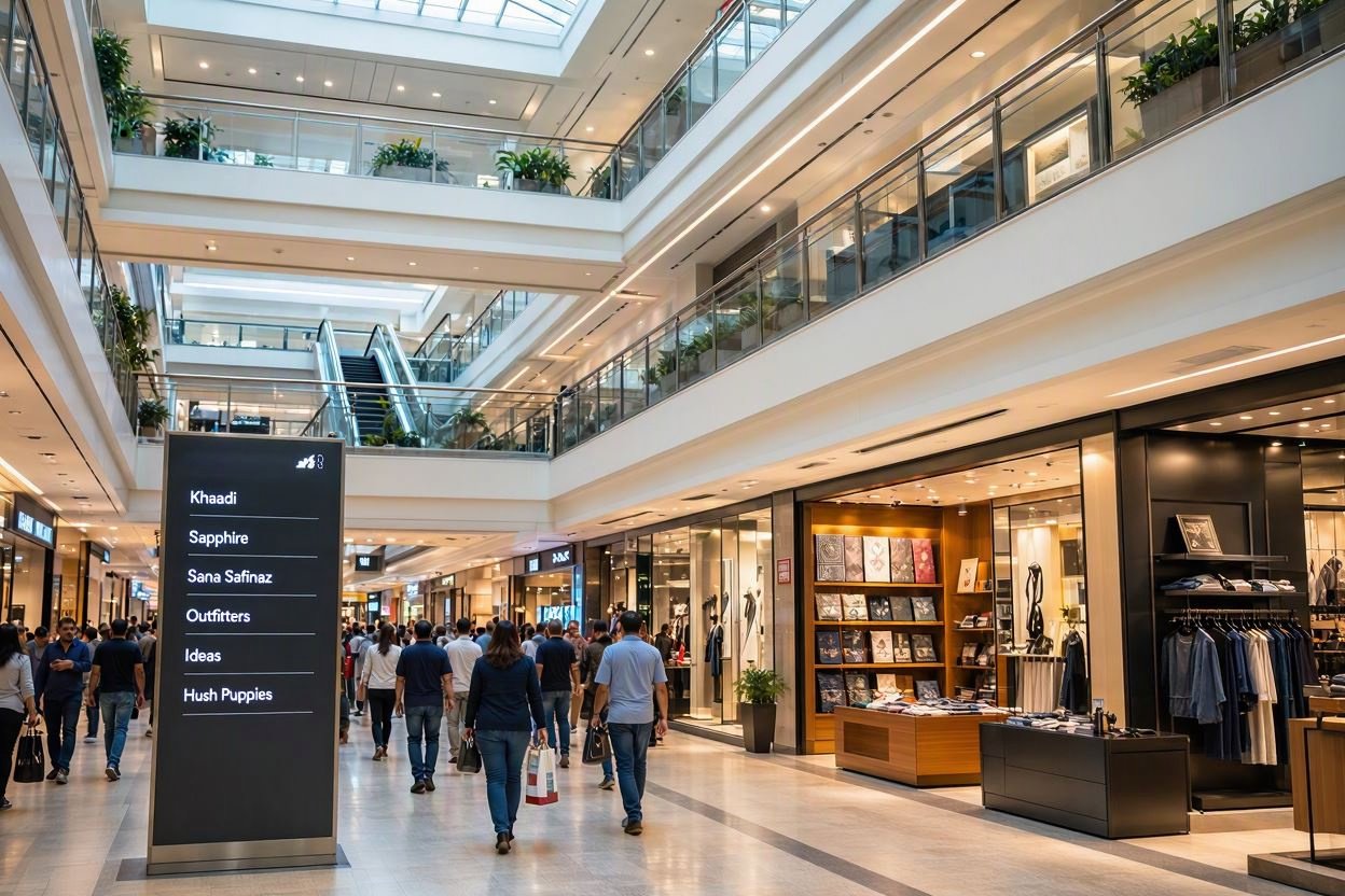 Top Outlets in Dolmen Mall Lahore for Shopping