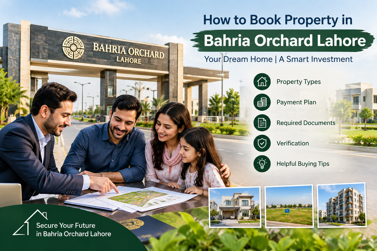 How to Book Property in Bahria Orchard Lahore